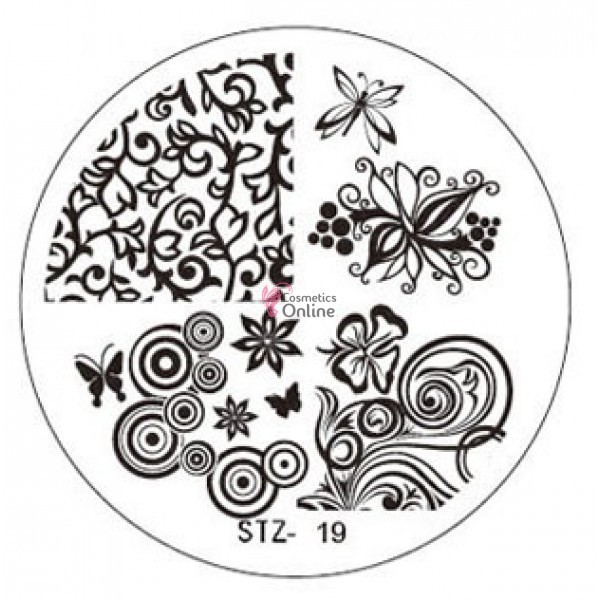 Matrita de Unghii din metal rotunda 5,6cm STZ 11
